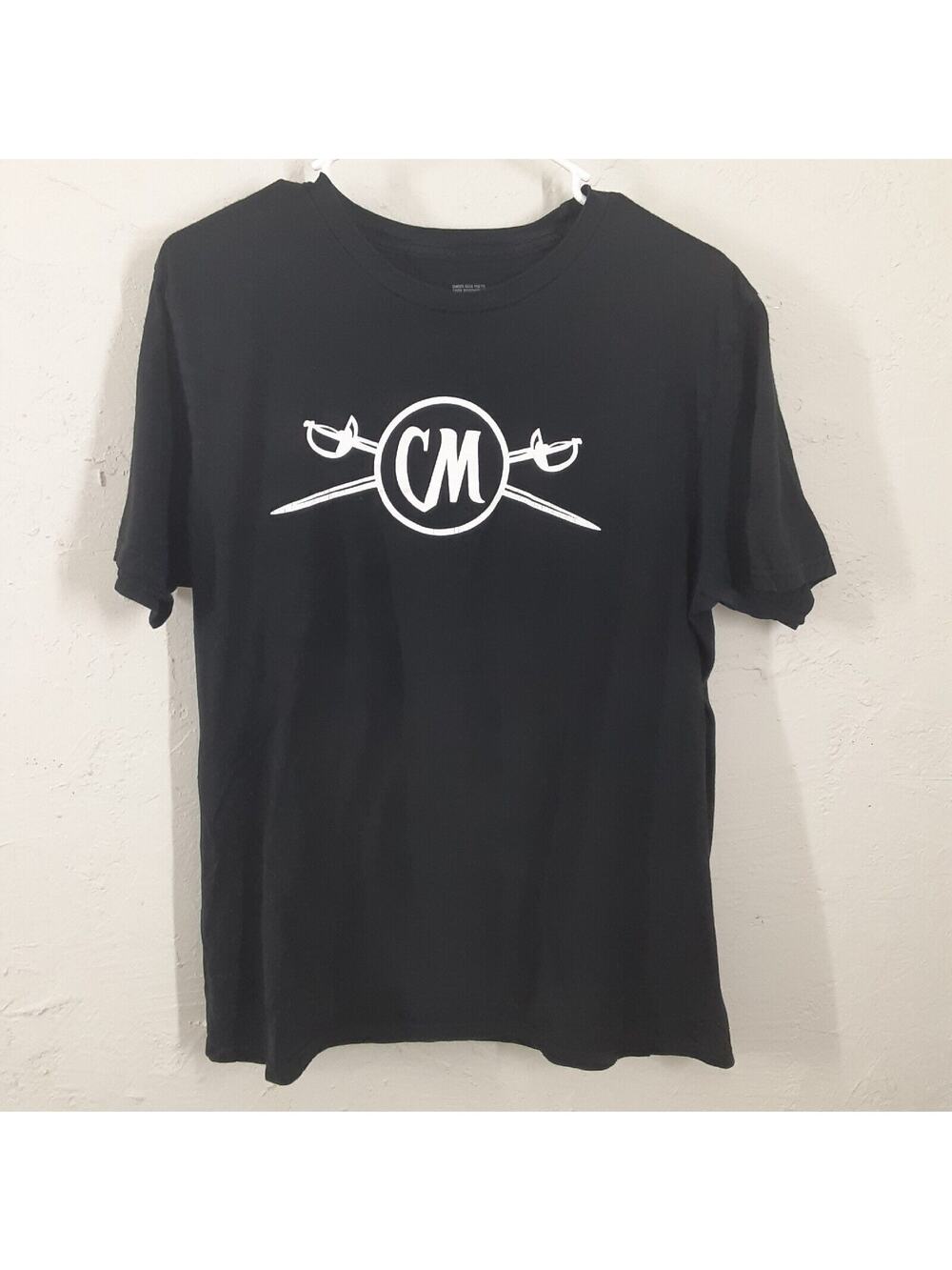 Captain Morgan T Shirt Mens M Medium Graphic Black Original Spiced Rum Cotton
